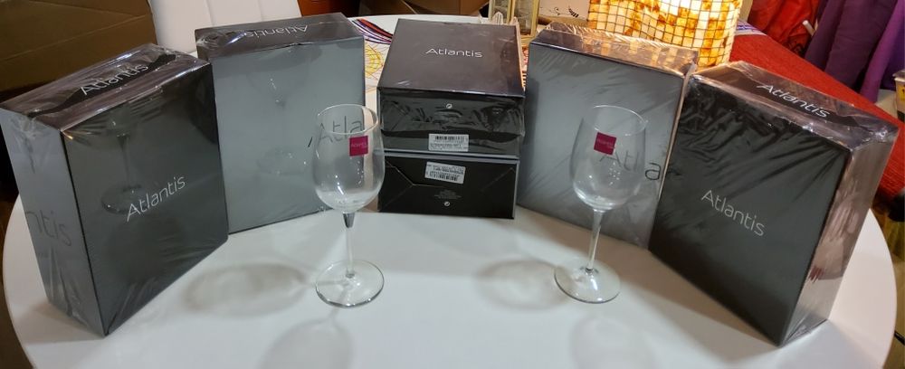Serviço de copos Atlantis Cristal - Novo