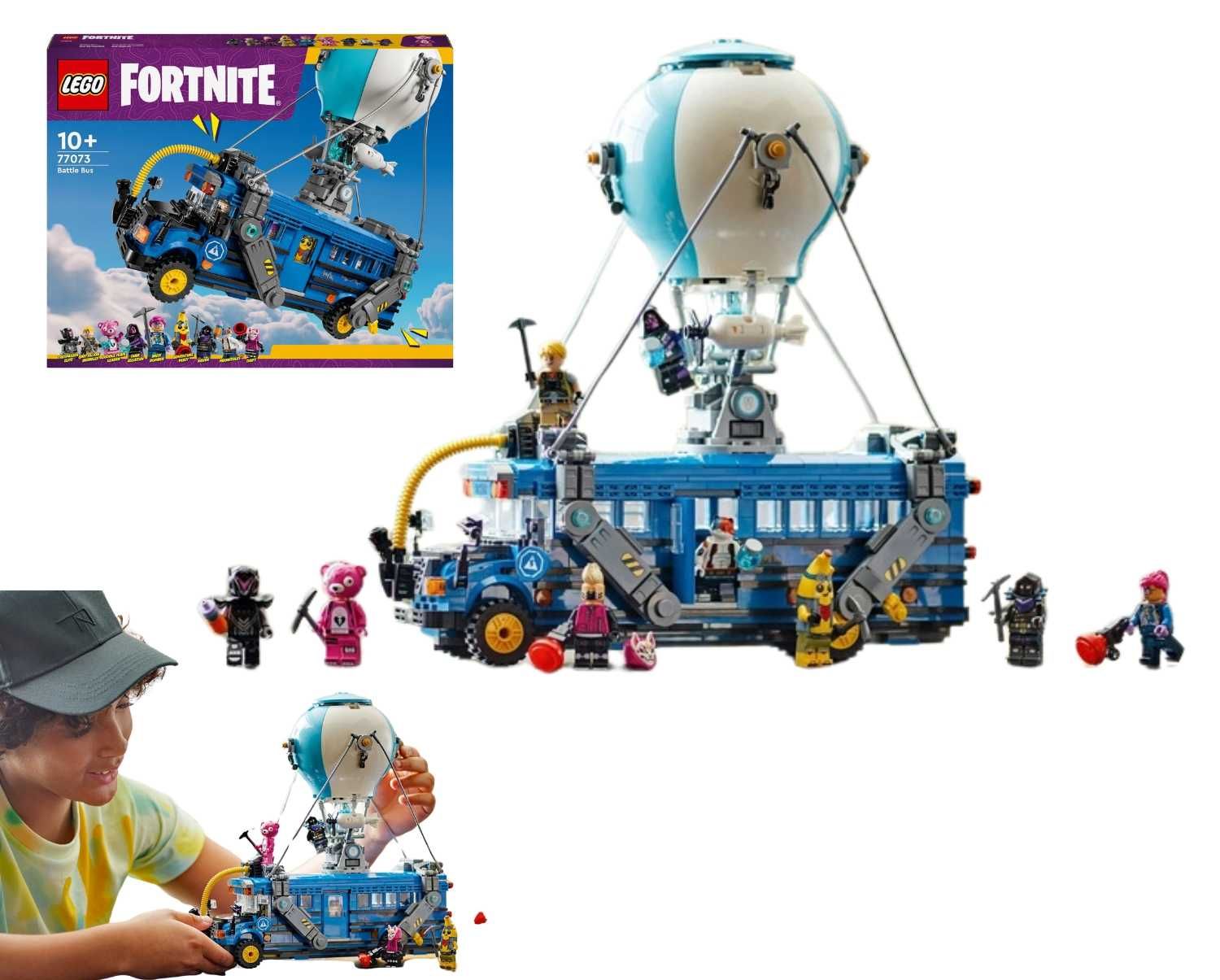 LEGO Fortnite Bus Bojowy 77073 Zestaw LEGO Fortnite Dla Dzieci NOWY!