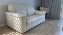 Sofa ikea Timsfors dwuosobowa skórzana