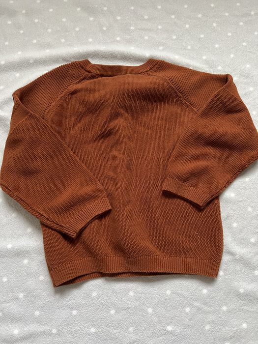 Wiosenny elegancki sweter dzianinowy Next r 110