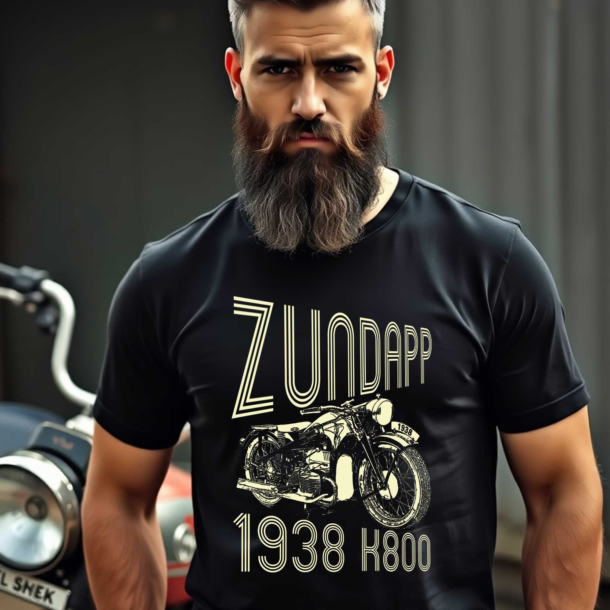Wyjątkowa Koszulka dla Fanów Klasycznych Motorów i Motocykli