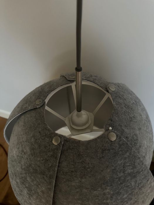 Ikea vintergata lampa wiszaca z filcu