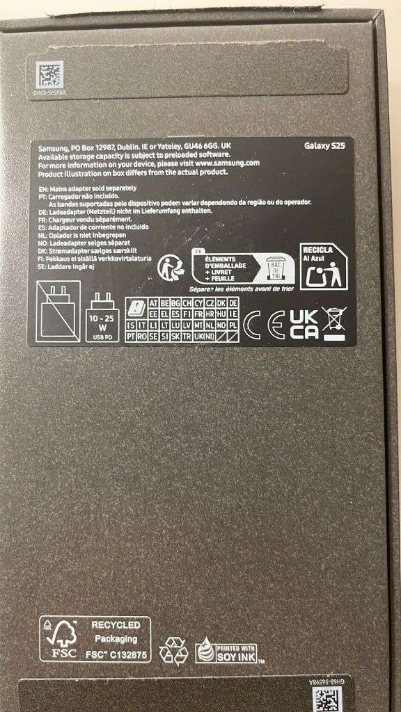 Samsung S25 128g