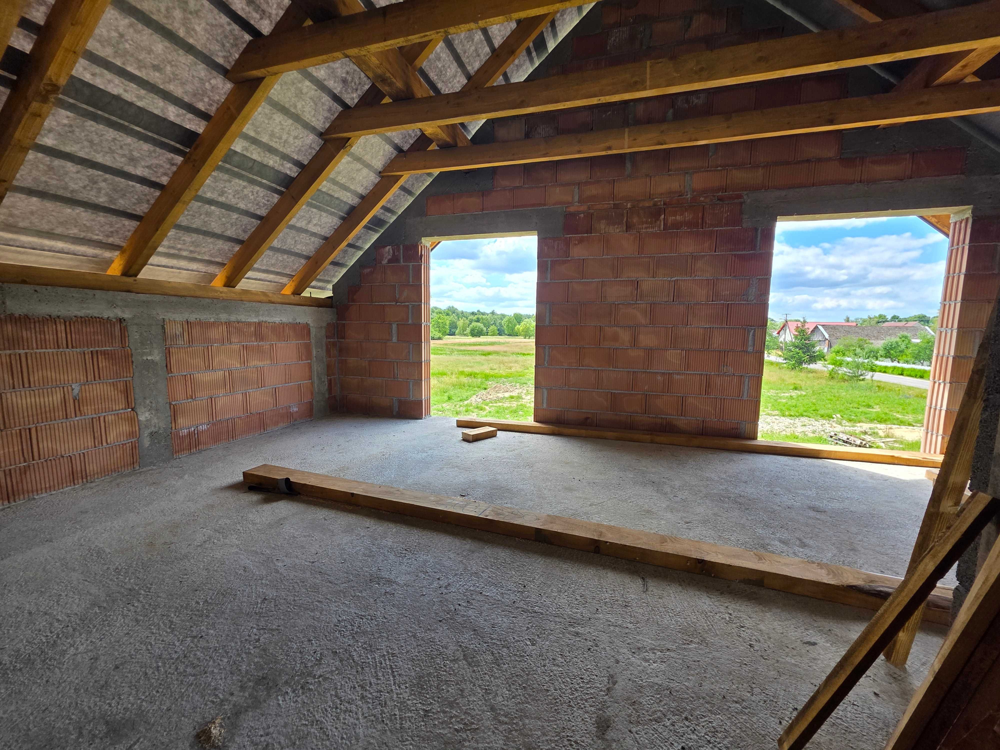 Wolnostojący dom z widokiem135m2 działka 10ar/Bochnia/surowy zamknięty