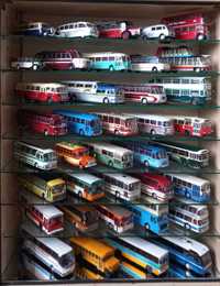 1:43 Колекція Автобусів 38 штук  супер - Коллекция