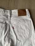 LEVI'S Regular Calças de ganga '501' em Branco Denim