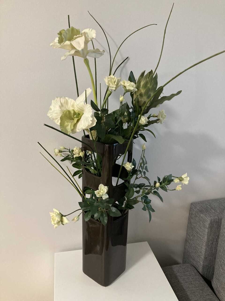 wazon Almi Decor 2 szt. + kwiaty Almi Decor