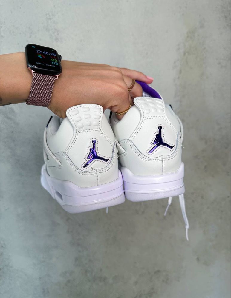 Buty Nike Air Jordan 4 metallic purple