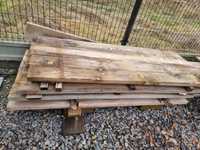 Podest blat drewniany rusztowanie rusztowania warszawskie 4 szt deski
