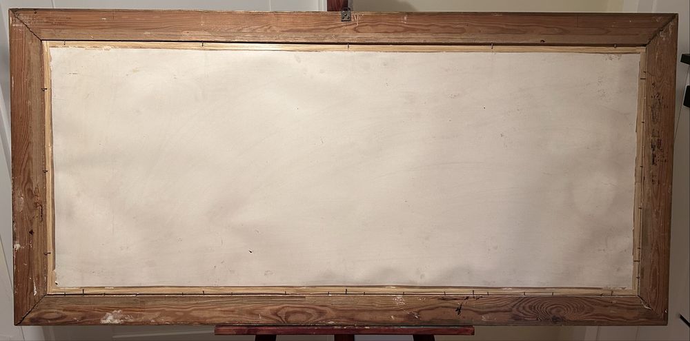 Stary obraz Świetej Rodziny.