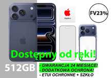 Nowy Apple iPhone 17 PRO 512GB DEEP BLUE +DODATKI GW-2LATA! FV23%