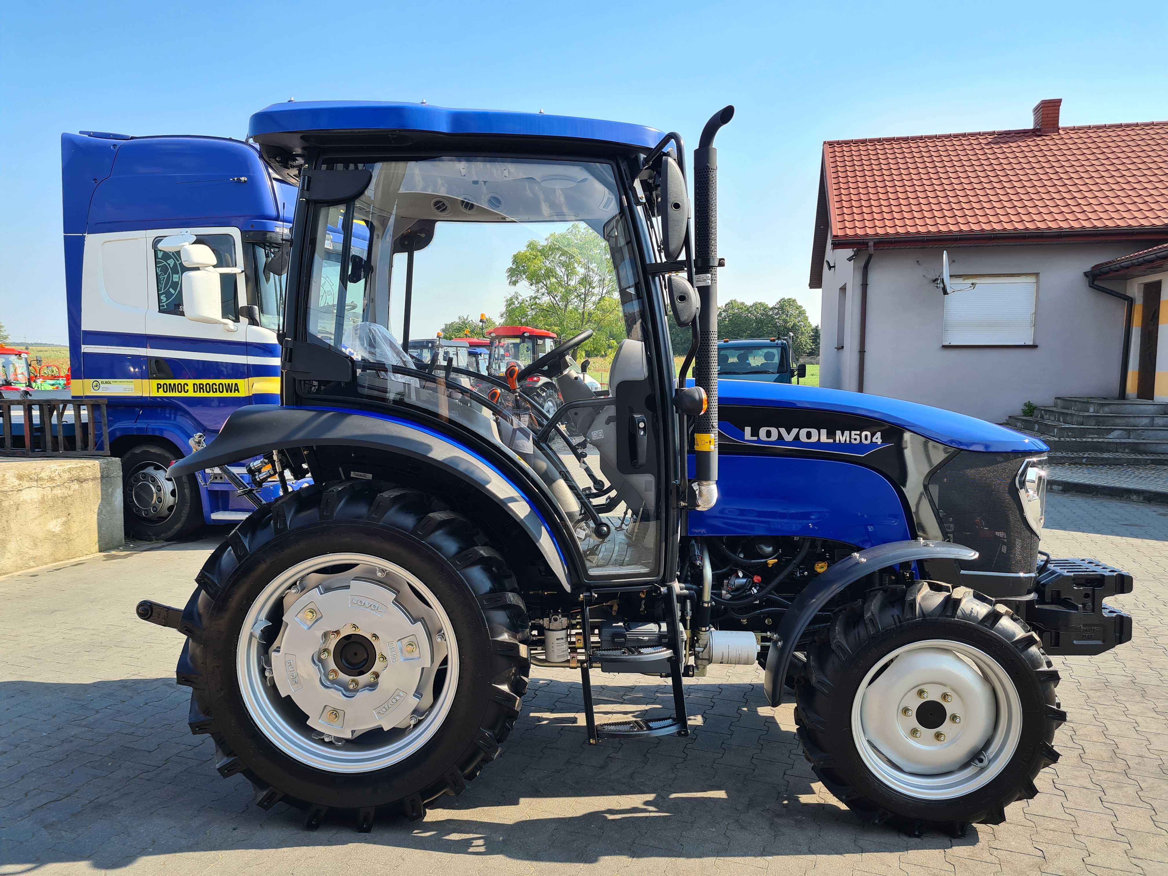 LOVOL M504 moc 50-60KM KREDYT 0% Rewers Klima Radio Pod Program PROW