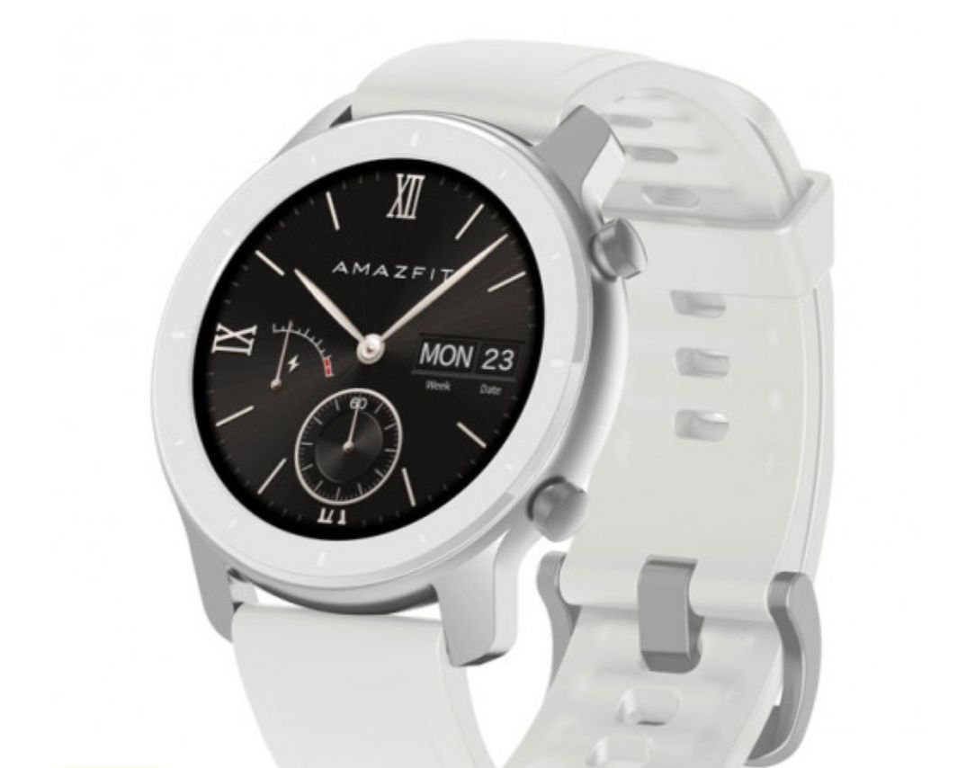 Смарт-часы, годинник Amazfit GTR AMOLED 42 mm Moonlight White Новий