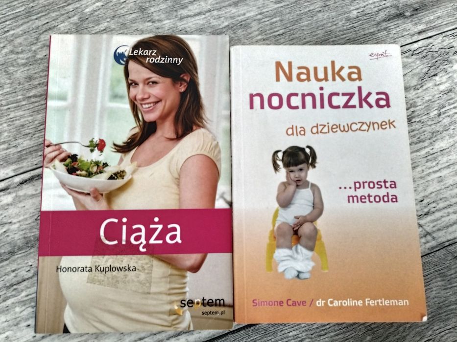 Zestaw książek ciążowych + poradniki gratis