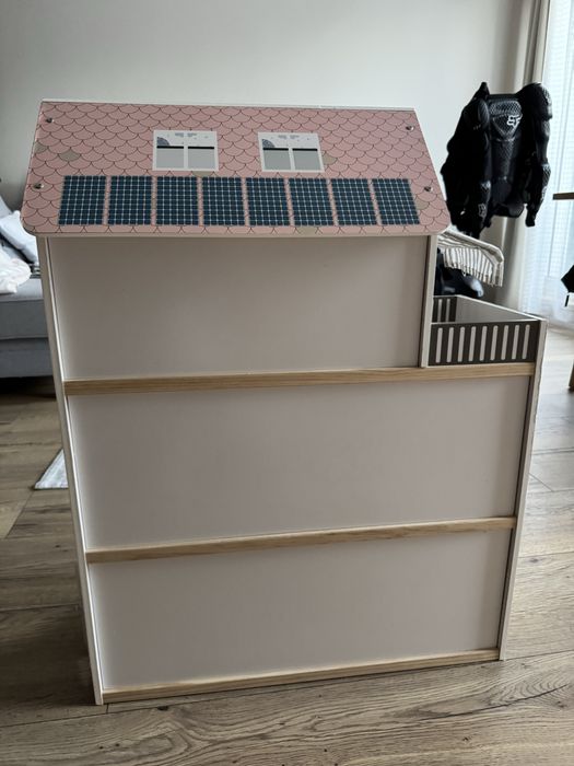 Domek dla lalek, lidl, ikea, super stan