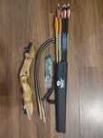 Łuk Hunter Touchwood TAIPAN 35/60 + akcesoria (pełen zestaw) + GRATIS