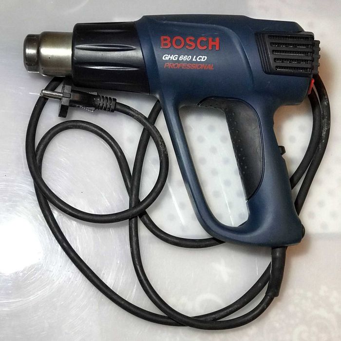 Фен технический Bosch GHG 660 LCD, 2300W/ 660 °C/ 550 л/мин, Original
