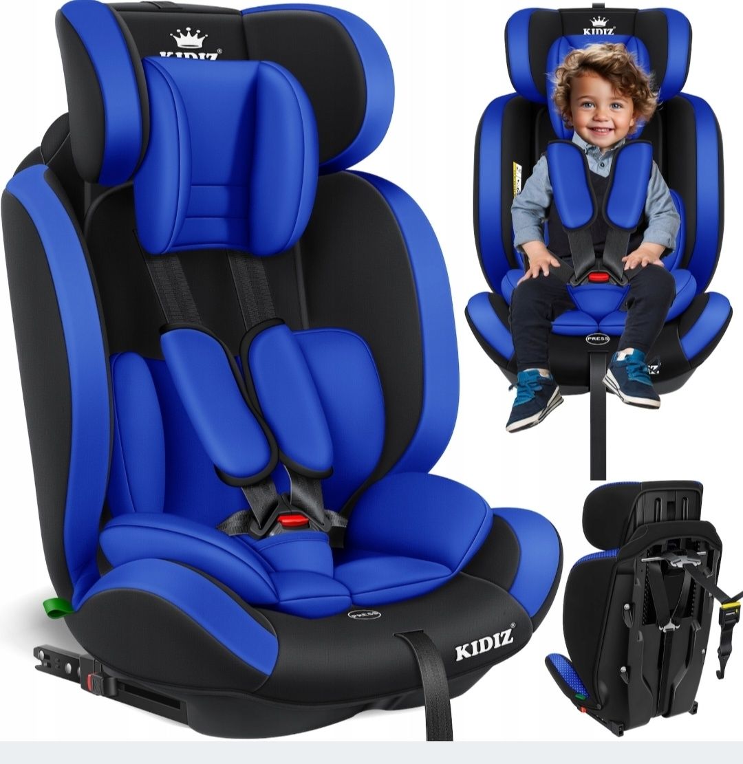 Fotelik samochodowy isofix 0-36 kg