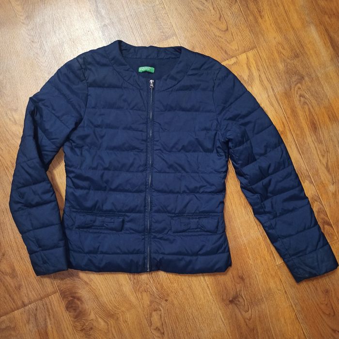 Куртка синя демісезонна на дівчинку р. 140 /146