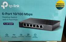 Poe комутатор TL-SF1006P 6 портів
