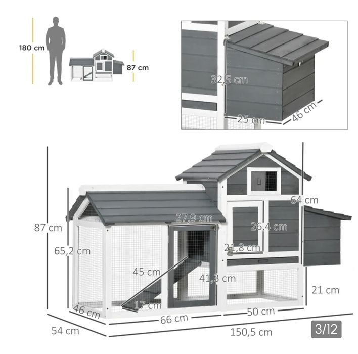 Galinheiro NOVO na caixa