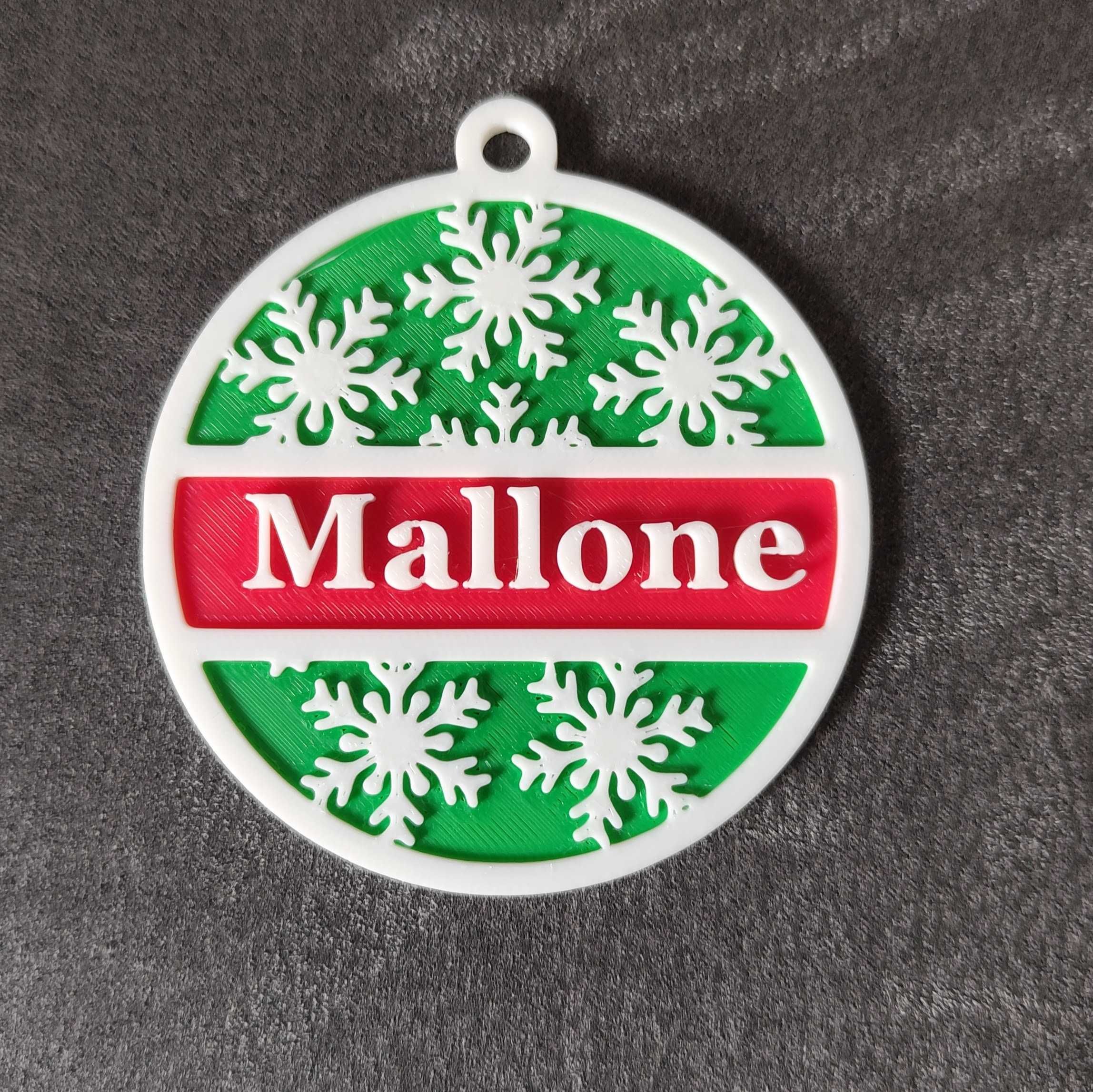 Bolas de Natal com nome a escolha NOVAS