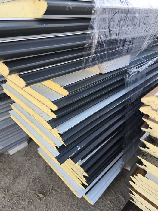 płyty warstwowe 40mm II gat NOWE / panel bramowy