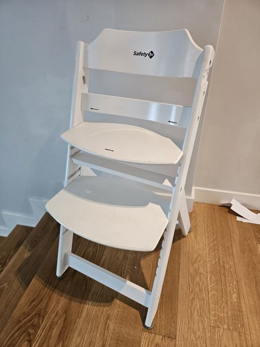Cadeira alta branco madeira bebé criança
