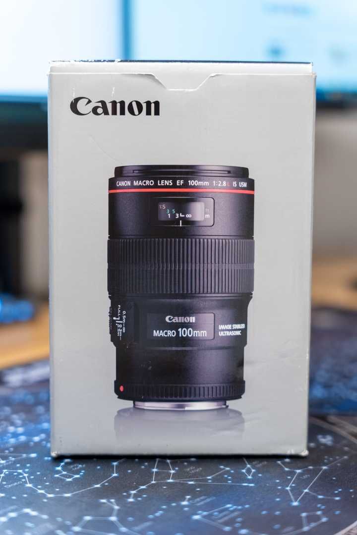Obiektyw Canon EF 100mm f/2.8L Macro IS USM