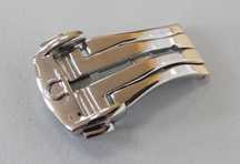 Klamra zapięcie motylkowe 20mm do zegarka Omega do paska stal 316L