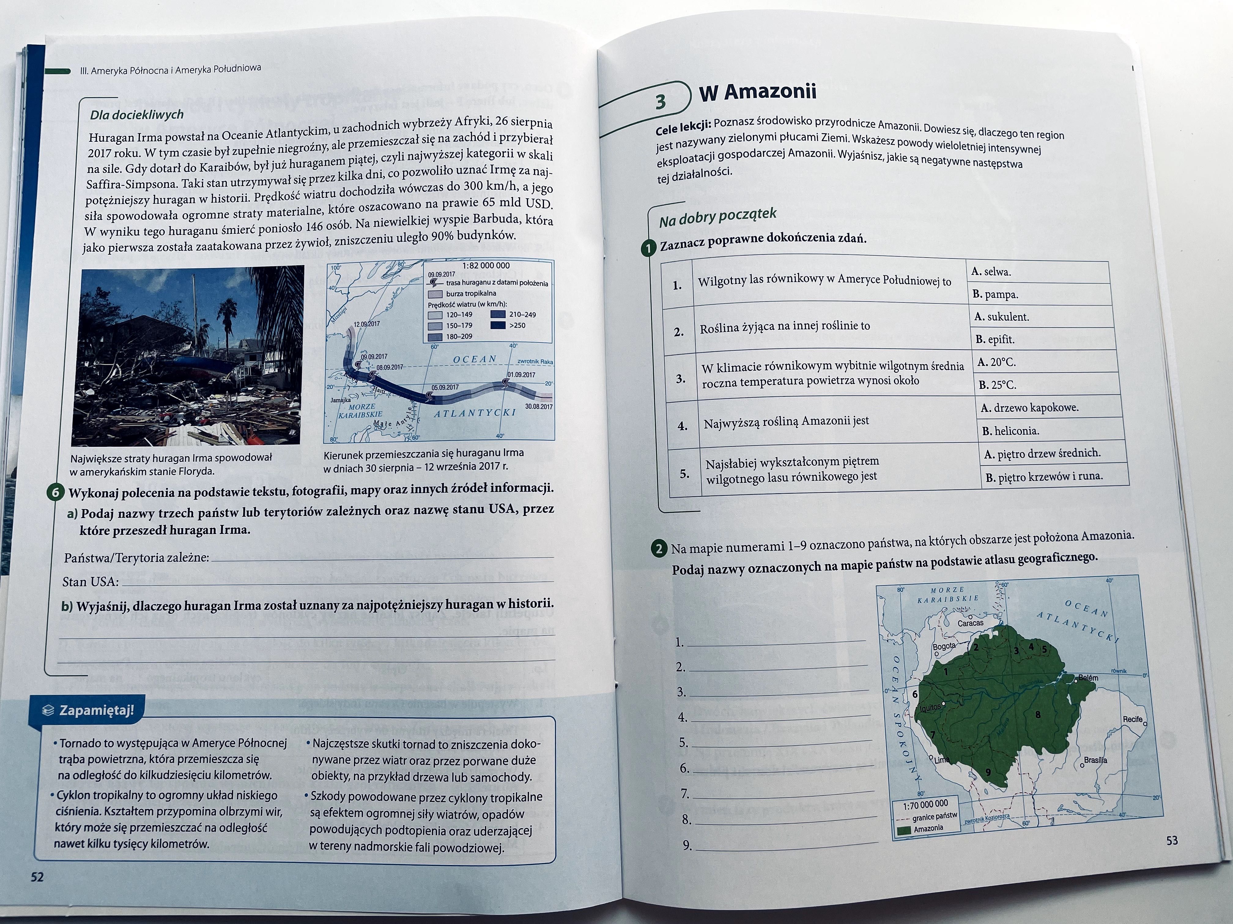 Sprzedam zeszyt cwiczenien do geografii, kl 8, Nowa Era, Nowa Planeta