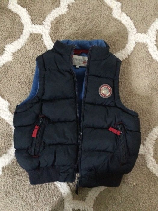 Ciepły bezrękawnik Rebel 98 cm na 2 - 3 latka