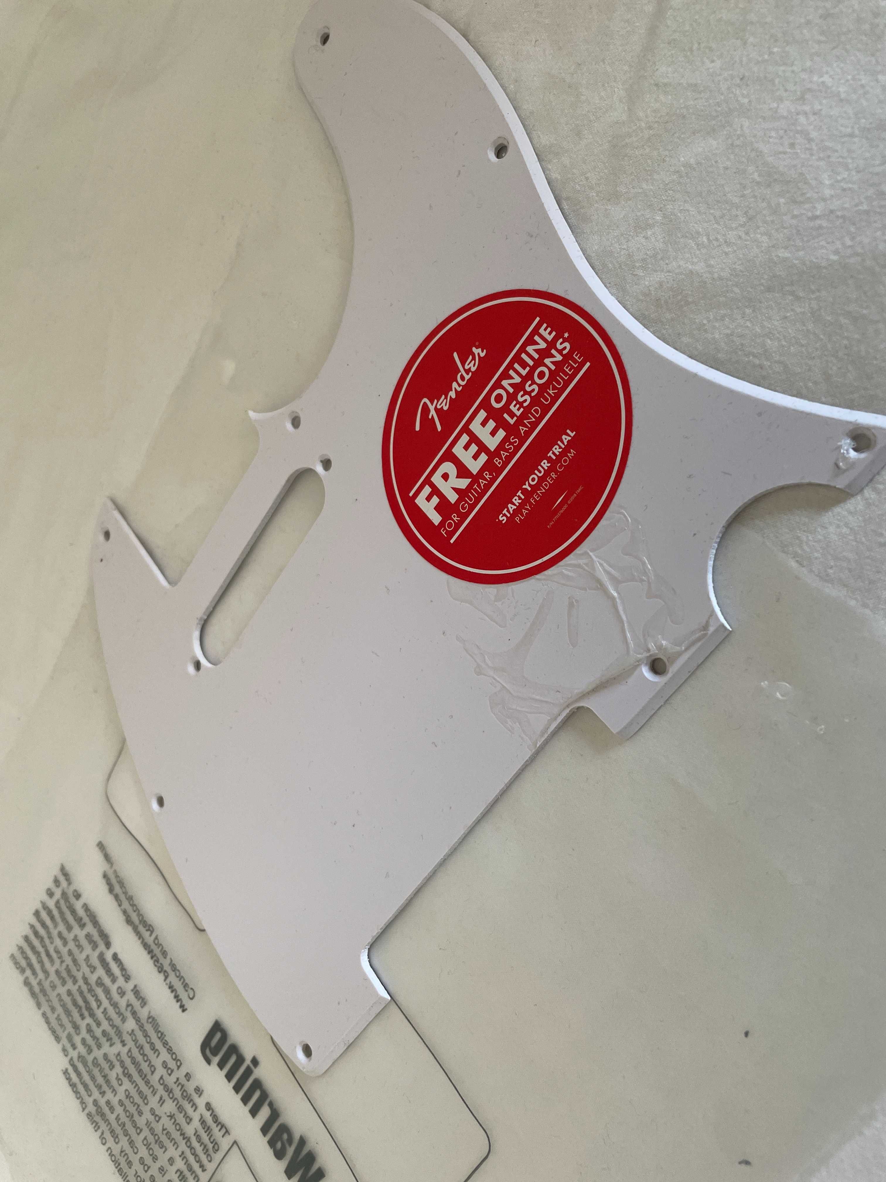 Escudo Fender Tele Pickguard Novo