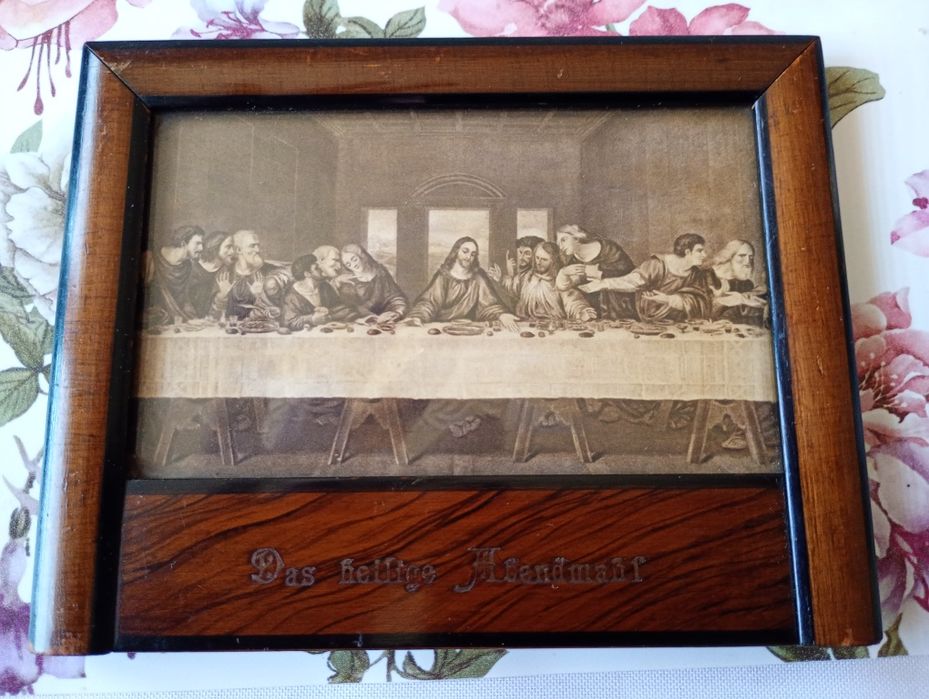 Ostatnia wieczerza, obrazek stary