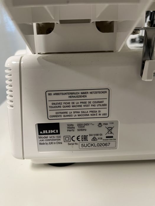 Renderka JUKI MCS-1500