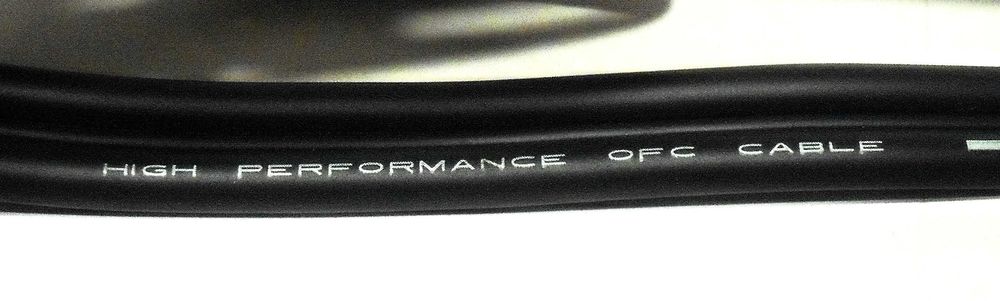 BANDRIDGE Vintage Cable Stereo Audio 1 x RCA to 1 x RCA GOLD - 50 cms