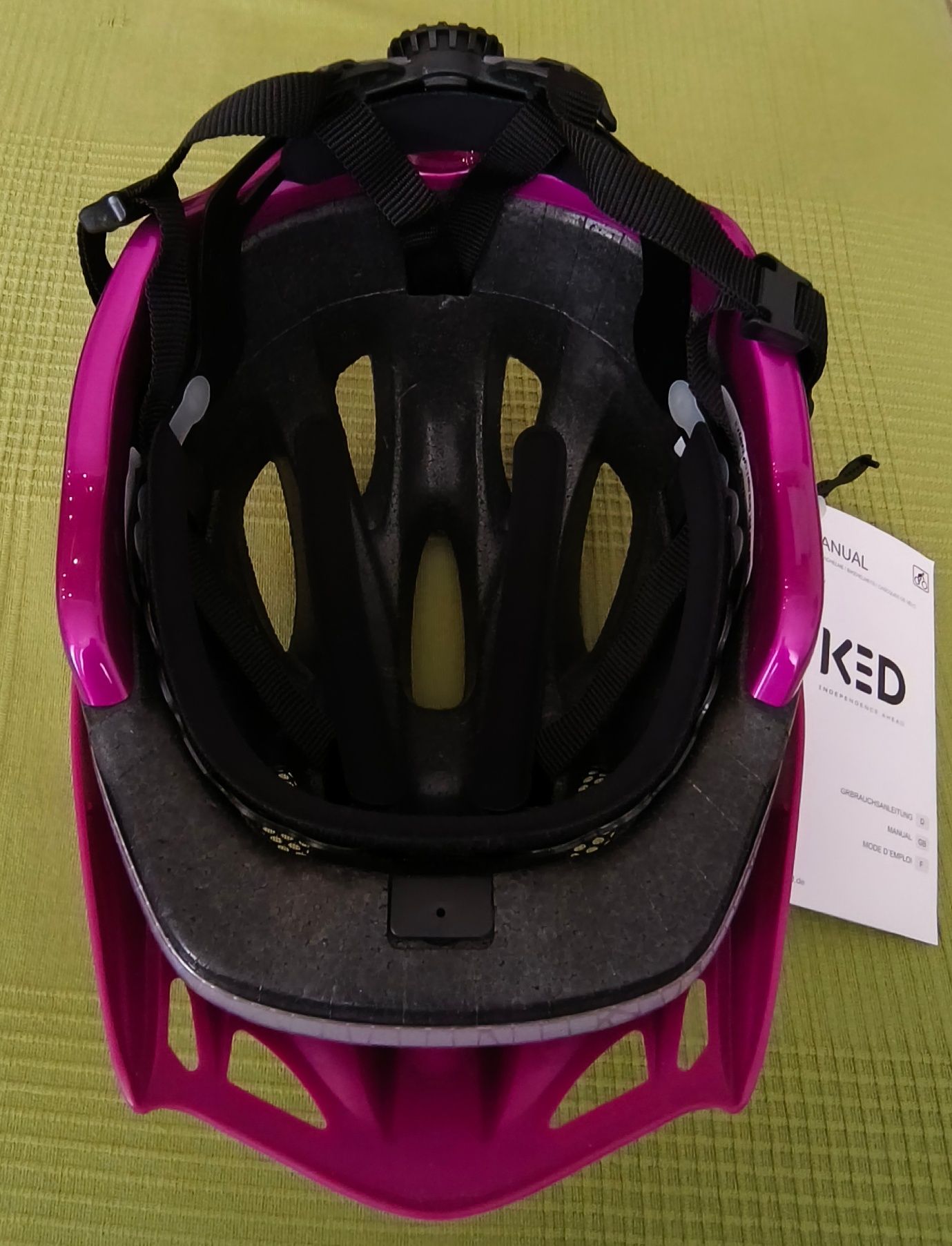 Nowy kask rowerowy KED Meggy II K-Star junior M 52-58