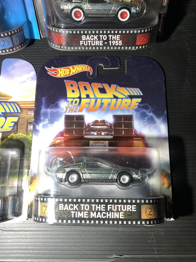 Машинки Hot Wheels Retro Back To The Future