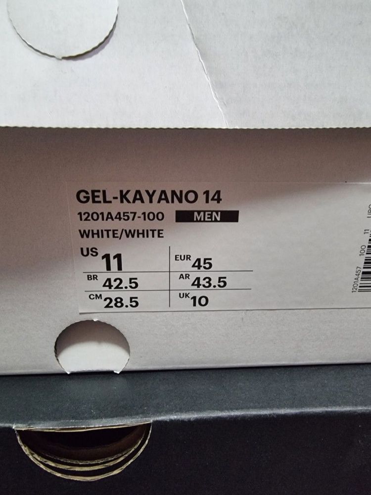 Оригинальные Asics GEL Kayano 14 Original new in box