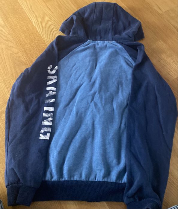 Bluza na zamek z kapturem chłopieca 146 smyk
