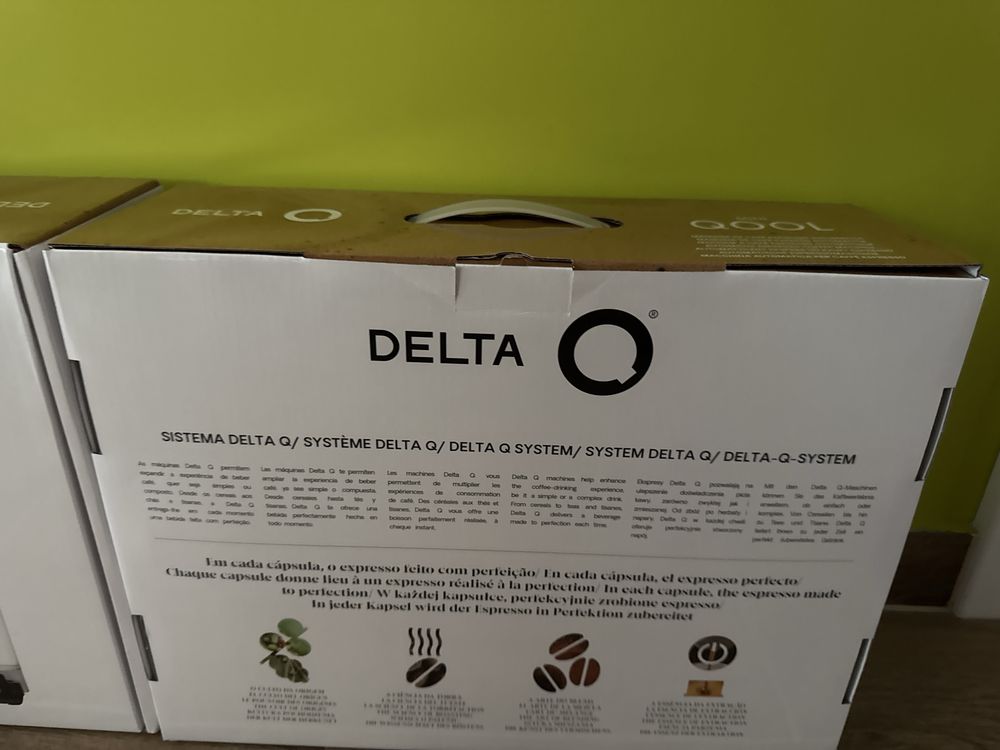 Ekspres kapsułkowy do kawy Delta Q miniQOOL nowy Wrocław