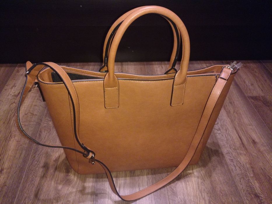 Torba shopper Anna Field miodowa koniakowa A4