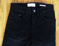 Spodnie męskie  firmy PULL&BEAR jeans czarne rozm. 36
