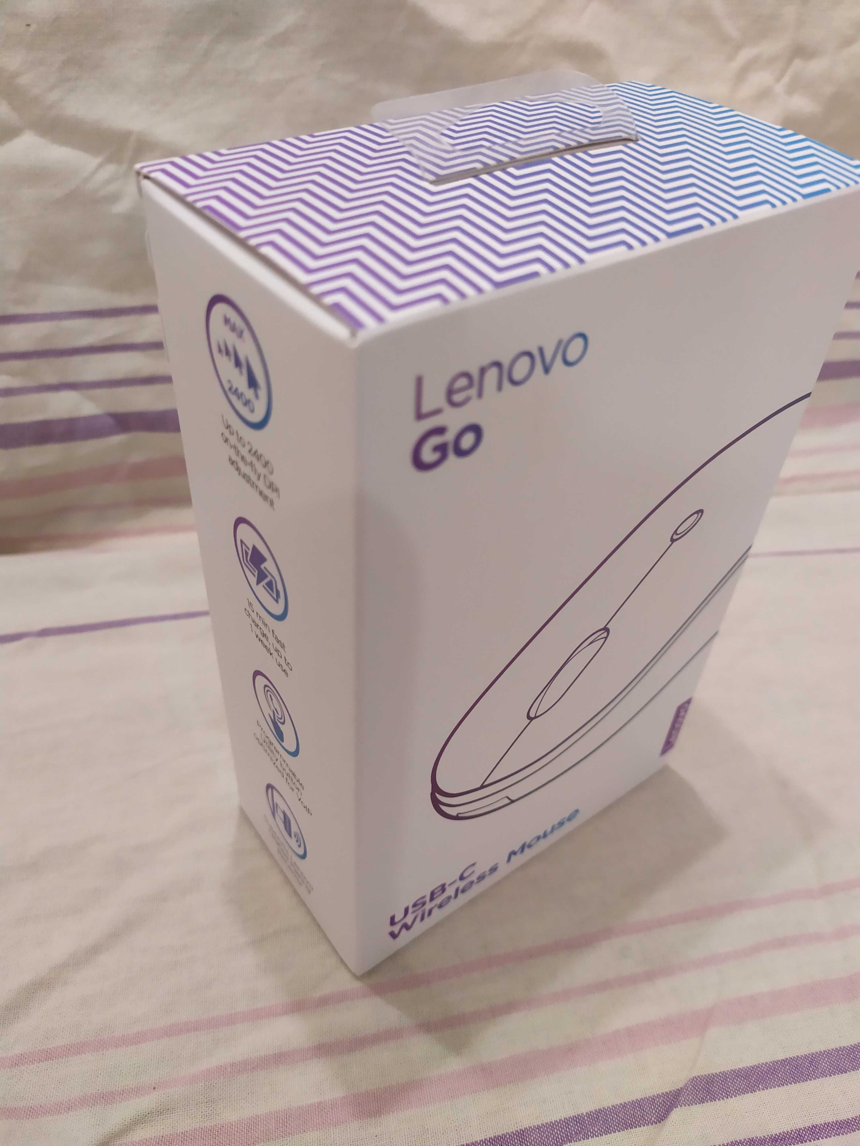 Мышь Lenovo Go - Wireless USB-C с аккумулятором!!