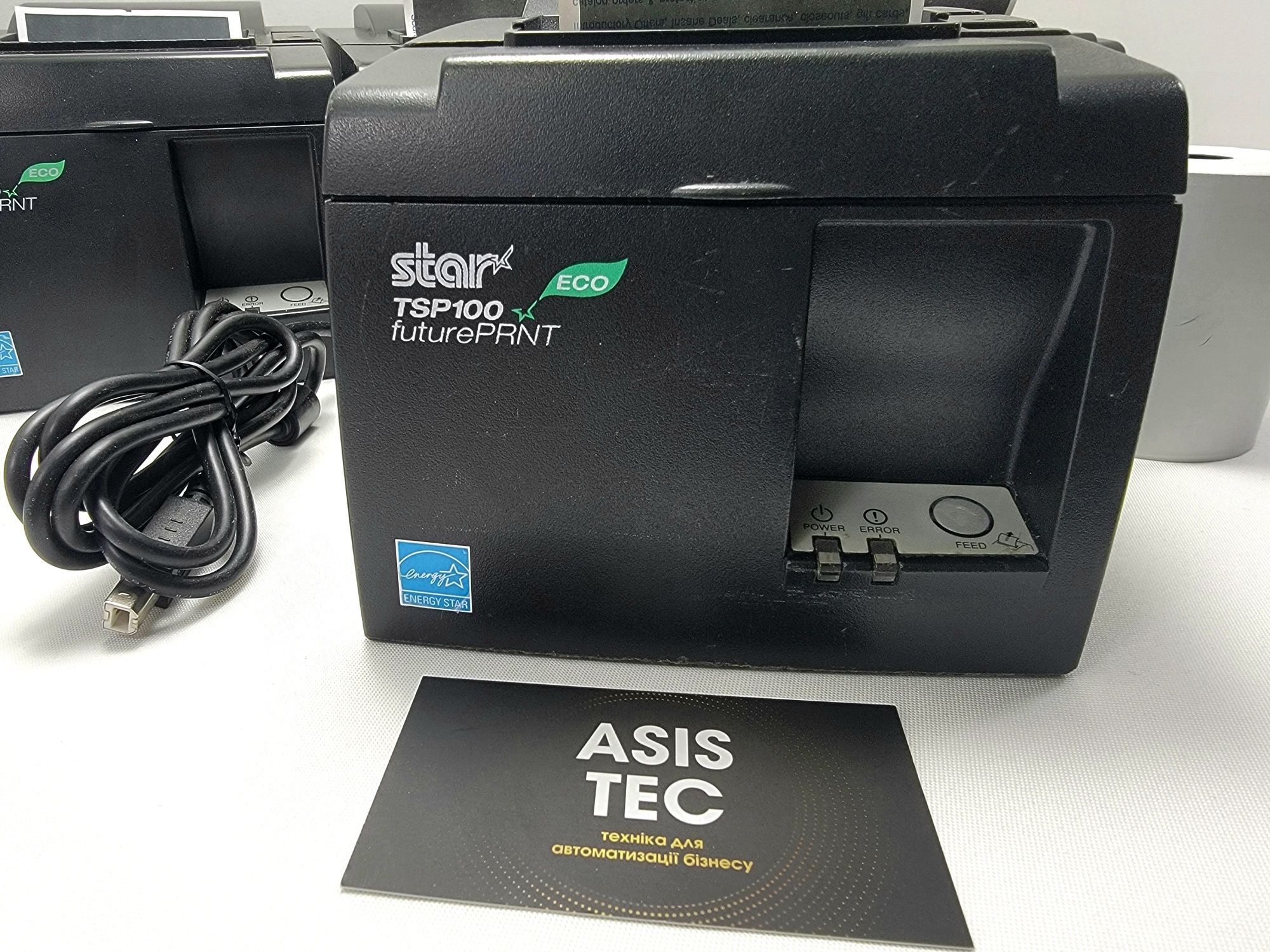 STAR TSP100 принтер чеків 80мм USB чековий автообрізка 180мм/с чековий