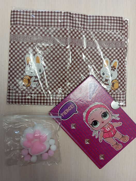 Нові іграшки для дівчат: наклейки Капібара, блокнот, сквіш, органайзер