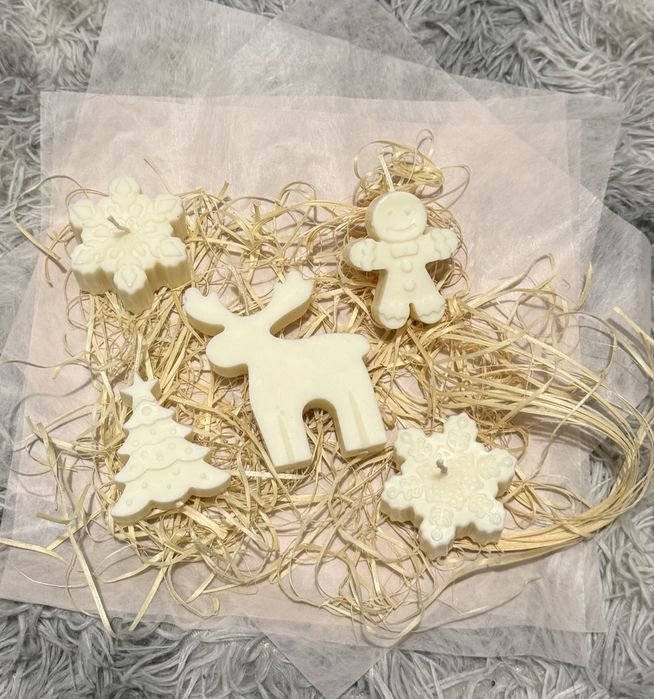 Świece sojowe bezzapachowe