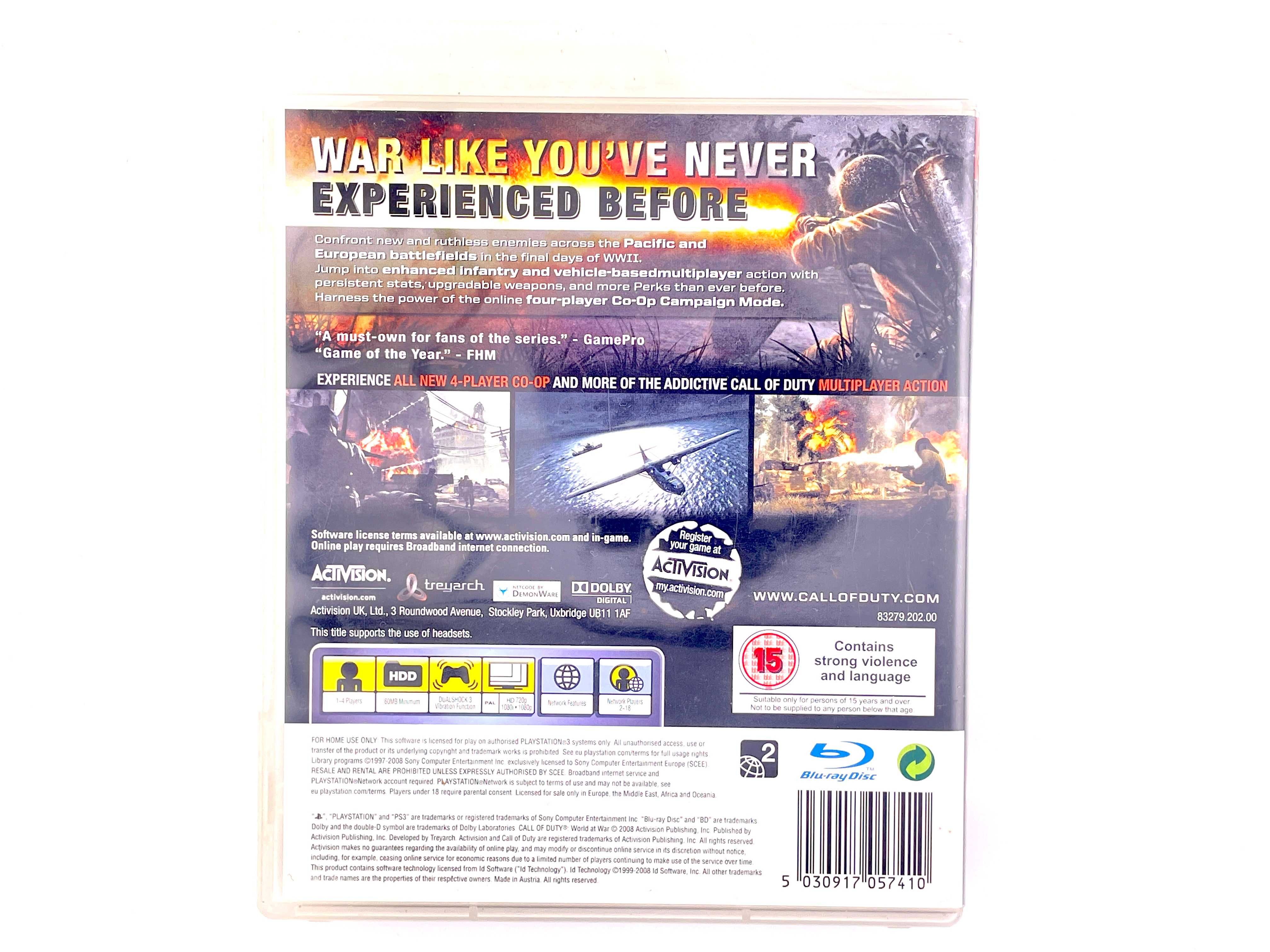 Call Of Duty World At War PS3 VIMAGCO.PL Bydgoszcz Śniadeckich 11