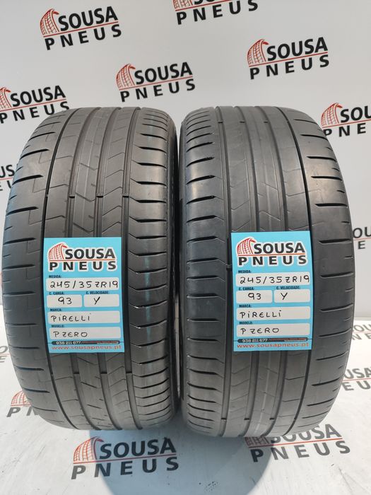 2 pneus semi novos 245-35R19 Pirelli - Oferta dos Portes
