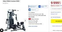 ATLAS FINNLO AUTARK 2500 rabat -65% nowy ,dostawa gratis